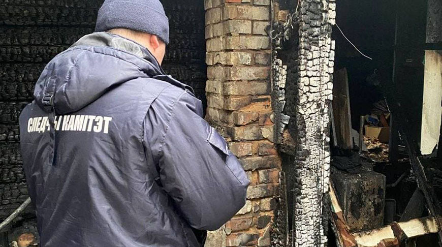В Минске при пожаре жилого дома погибла женщина